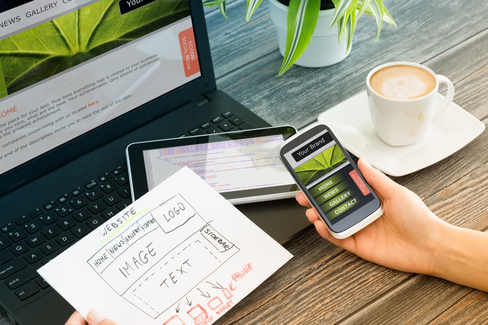 get your business website online to capture customers and promote your brand across devices