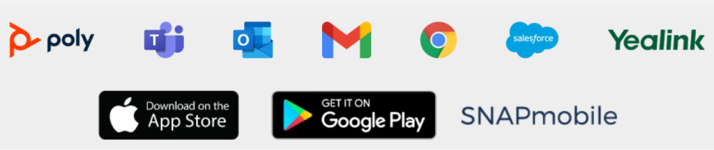 metricVOICE UCaaS benefits include tool, app and IP phone integrations for voice